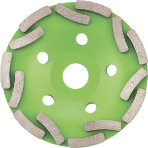 Чашка алмазная зачистная 125мм двухрядная Сибртех 72955 *1/40