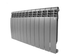 Радиатор BIMETAL Royal BiLiner 500/80 Silver Satin 12 секц.
