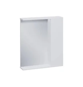 Шкаф зеркальный VOLNA Lake 60 zsLAKE60.R-01 Правый белый встроенная подсветка