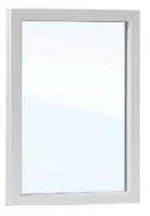 Окно ПВХ 800x1200, глухое, 1 кам, 24 мм