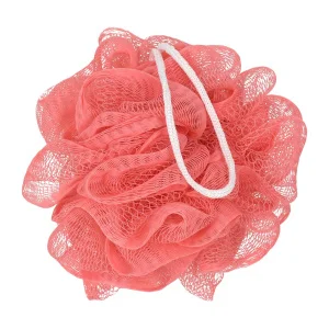 Мочалка для душа "Бант", цветная, d-12 см, 40 г, soft, в ассортименте, для бани и сауны "Банные штуч