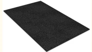 Коврик влаговпитывающий icarpet ПРАКТИК антискользящий 50х80см черный гранит 03