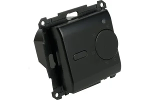 Терморегулятор механический для теплого пола "Катрин" (механизм) 250В 3500Вт черный GLS00-7117-05 St