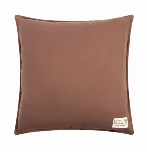 Подушка Этель, 45х45+1 см, коричневый, 100% хлопок 9101165