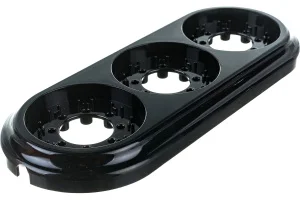 Рамка 3-м "Ретро" ЮЛИГ.735212.472 черный (Bylectrica) *1