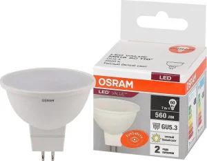 Лампа светодиодная LVMR1660 7SW/830 230V GU5.3 10X1 RU OSRAM