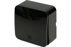 Выключатель 1-кл "София" ОП с индикатором 250В 10А IP20 черный MSW10-11-20-02 Stekker *1