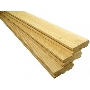 Доска шпунт 28х143(135)х4000 хвойные породы АВ (уп. 4шт-2,288 м2)