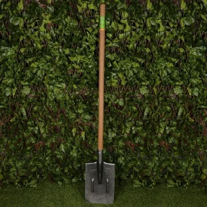 Лопата штыковая ЛКП рельс.сталь "Урожайная сотка" прямоугольная с ребр.жест S505-4