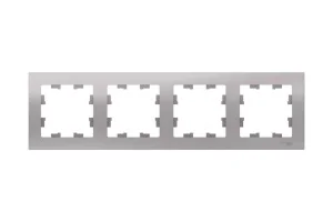 Рамка 4-м AtlasDesign алюминий ATN000304 Systeme Electric