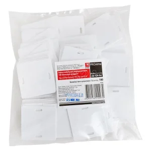 Бирка кабельная У-134 квадрат (упак 100 шт) mt-134-bs EKF