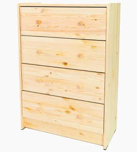 Комод Р 4 ящика 62х30х90см