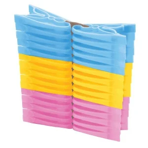 Прищепка бельевая английская 12шт Микс 1 434262218 *1