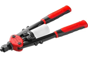 Заклепочник компактный двуручный 290мм насадки 2.4-4.8мм Зубр МХ500 Профессионал 31032 *1