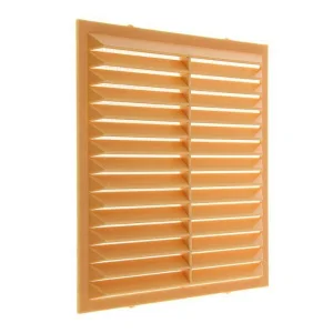 Решетка вентиляционная приточно-вытяжная 138х138мм 1313С беж (Era)