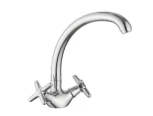 Смеситель для кухни двуручный Splenk S80.42 хром