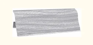 Плинтус напольный 106 Ясень серый 52х2200мм Ecoline