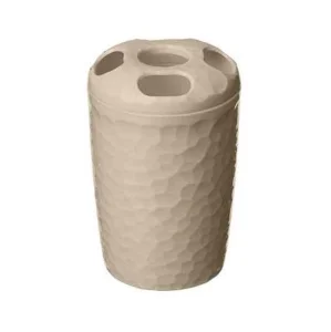 Подставка для зубных щеток Tule 350мл бежевый 221303927/01 (IDIland)