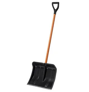 Лопата снегоуборочная пластик 500х400 Богатырь Ковров О0586