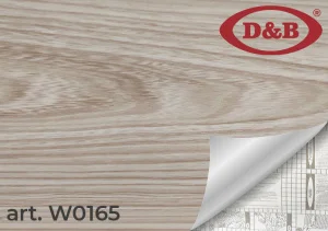 Пленка самоклеящаяся D&B 0,45*8м  дерево светлое 0165W *1/20