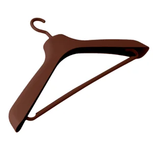 Плечики "Элластик" с вращающимся крючком шоколад ЭП 818307 *1