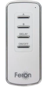 Выключатель дистанционный TM72 230V 1000W 2-х канальный с пультом управления 23262 (Feron) *1