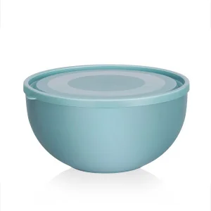 Салатница с крышкой 2,5 л цвет в ассортименте