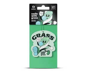 Ароматизатор воздуха Grass "Смайл" мятная жвачка ST-1469 *1