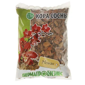 Кора сосны мелкая 1,5 л (ПАБ) У9055 *1/10/540)