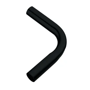 Угол поворотный диаметр 16 мм, 90 градусов, черный матовый,Corner-16-90-BL