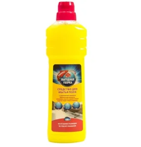 Средство д/мытья полов Выгодная уборка Лимон 1л