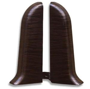 Заглушки для плинтуса (левая/правая) 301 Венге 55мм Лексида