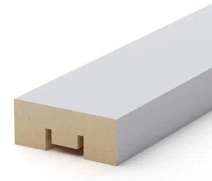 Рейка интерьерная МДФ Stella Бриона Белый 2700х40х16мм