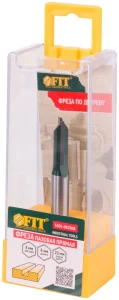Фреза пазовая прямая с двойным лезвием хвостовик-8мм, D-8мм, H-20мм, L-60мм Fit 3601-082008 *1