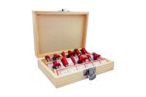 Набор Твердосплавных Фрез По Дереву 12 Предм. (1/ 40)