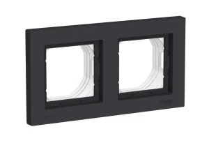 Рамка 2-м "AtlasDesign Aqua" карбон ATN441002 (Systeme Electric) *1