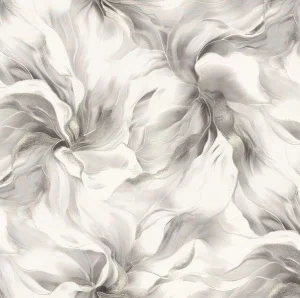 Обои компакт-винил Голден 11171-03 1,06х10м цветы серые