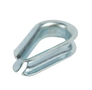 Коуш для стальных канатов, DIN 6899А, цинк  5 мм уп. - 2 шт. SteelRex