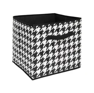 Короб-кубик Handy Home Пепита 300х300х300мм черно-белый HH-UC-233
