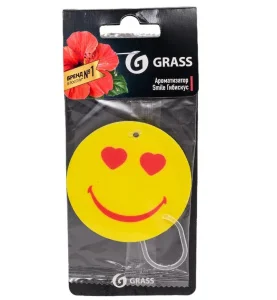 Ароматизатор Grass "Smile" Гибискус ST-0401 *1