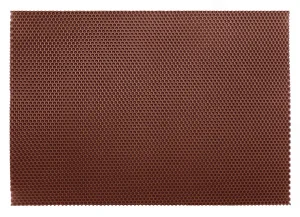 Коврик ЭВА Соты 120х80см коричневый