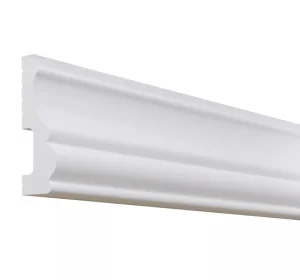 Молдинг настенно-потолочный из полимера ультравысокой плотности 2 UHD 06/60, белый, 2м