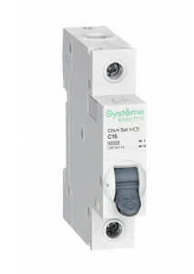 Выключатель автоматический модульный 1п C 16А 4.5кА City9 Set 230В C9F34116 Systeme Electric