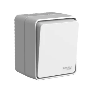 Выключатель 1-кл ОП "AtlasDesign" PROFI IP54 10 АХ, серый ATN543011 (Systeme Electric) *1