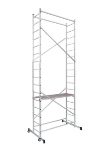 Вышка-тура алюминиевая Новая Высота NV 1450, секции А+В, помост 1,379х0,497 м, раб. выс. 5,382 м 1450408 *1