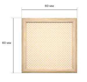 Экран для радиатора 600х600х12 Глория Дуб сонома