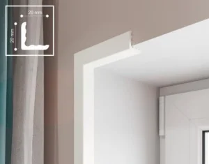 Уголок наружный из полимера ультравысокой плотности 5 UHD 33/30, белый, 30х30мм, 2.8м