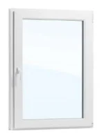 Окно ПВХ 800x1200, поворотно-откидное, 1 кам, 24 мм