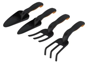 Набор садового инструмента пласт «Агроном Премиум» №1 (Совок широкий, совок узкий, рыхлитель, вилка) Д5843 *1