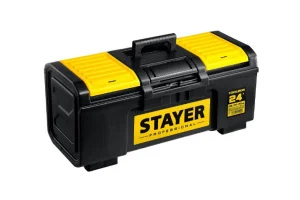STAYER  TOOLBOX-24, 590 х 270 х 255, Пластиковый ящик для инструментов, Professional (38167-24)